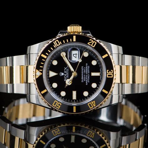 submariner date oyster 40mm steel and yellow gold rolex price|rolex submariner 41mm price.